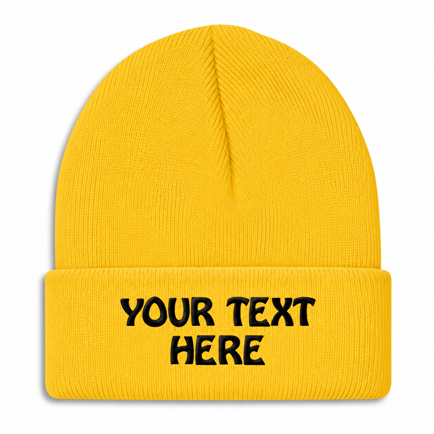 Port & Company CP90 Cuffed Knit Beanie - Yellow