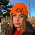 Port & Company CP90 Cuffed Knit Beanie - Orange