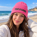 Port & Company CP90 Cuffed Knit Beanie - Soft Pink