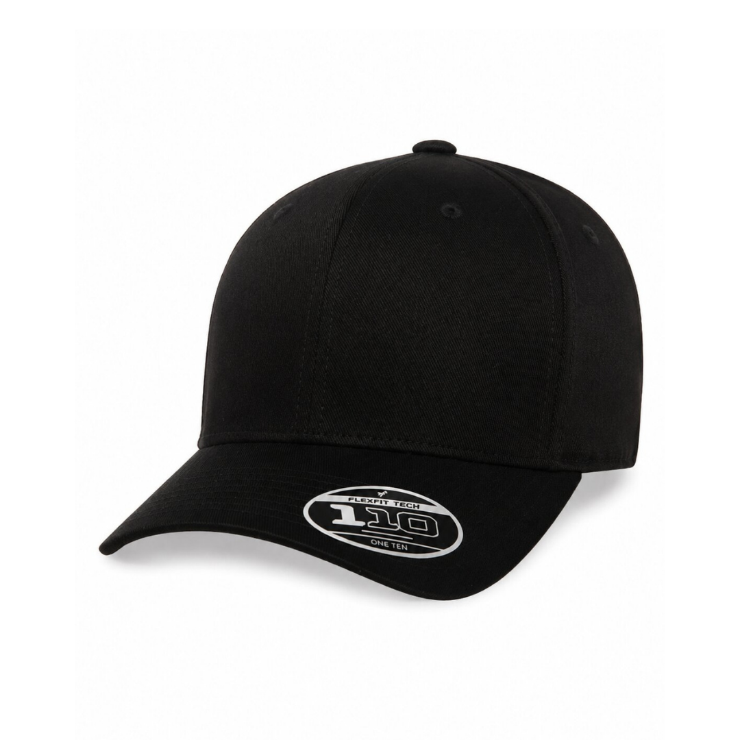 Flexfit 110M 110® Mesh-Back Cap - Black