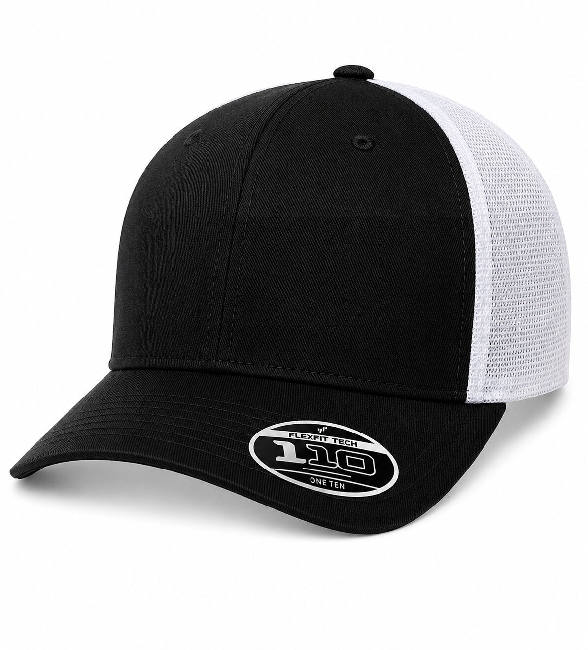 110® Mesh-Back Cap - 110M - Black/White