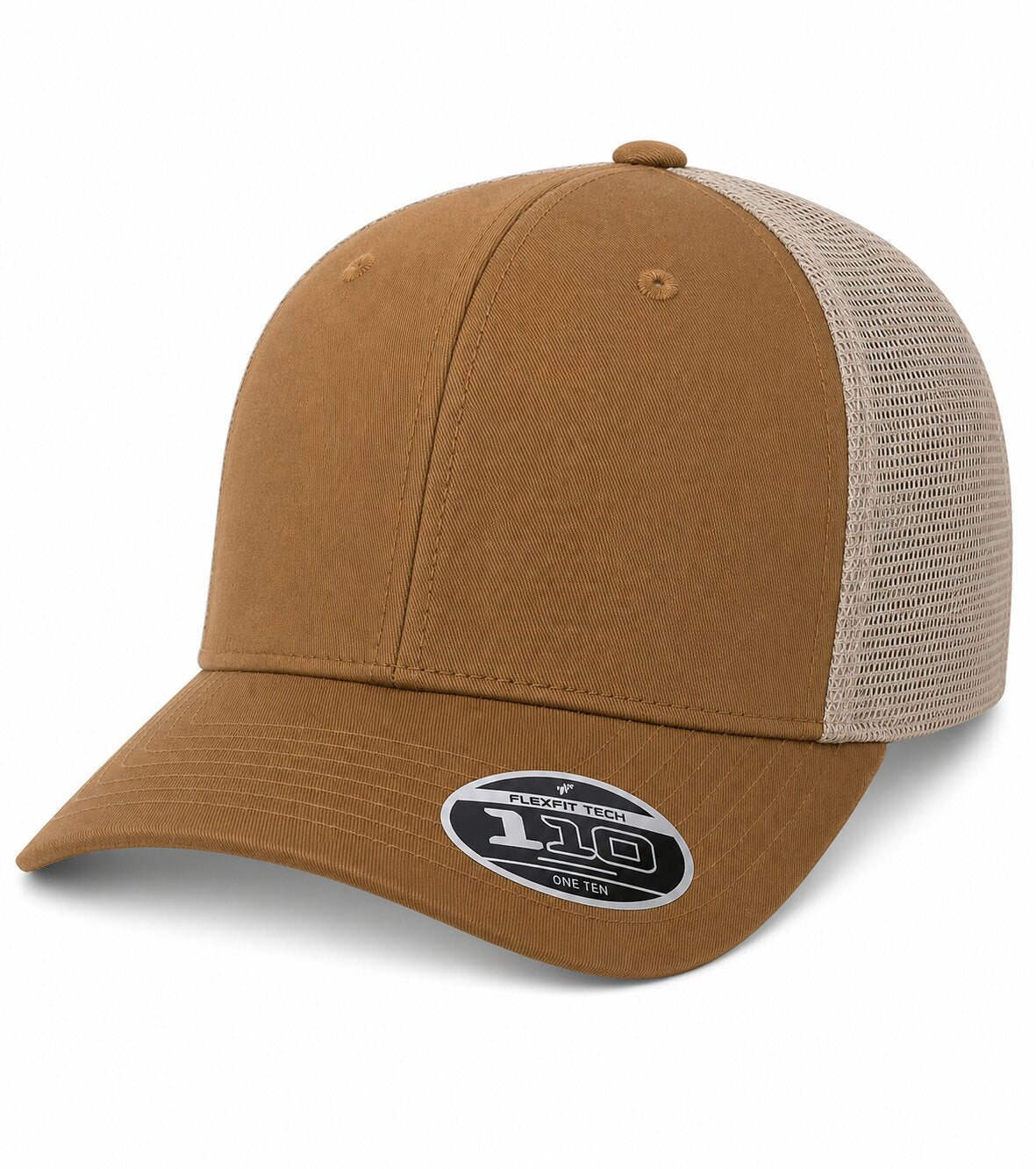 110® Mesh-Back Cap - 110M - Caramel/Khaki