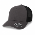 Flexfit 110M 110® Mesh-Back Cap - Charcoal/Black