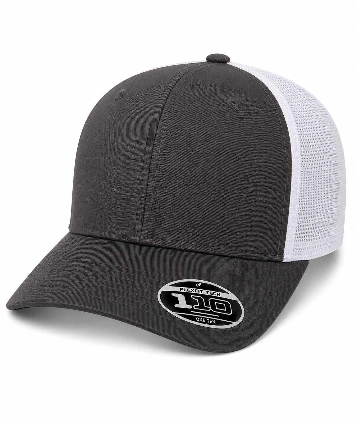 110® Mesh-Back Cap - 110M - Charcoal/White