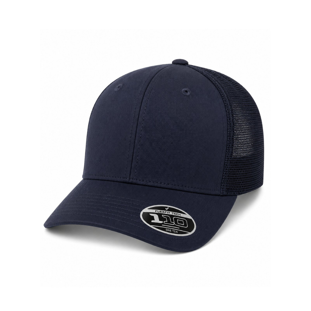 Flexfit 110M 110® Mesh-Back Cap - Navy