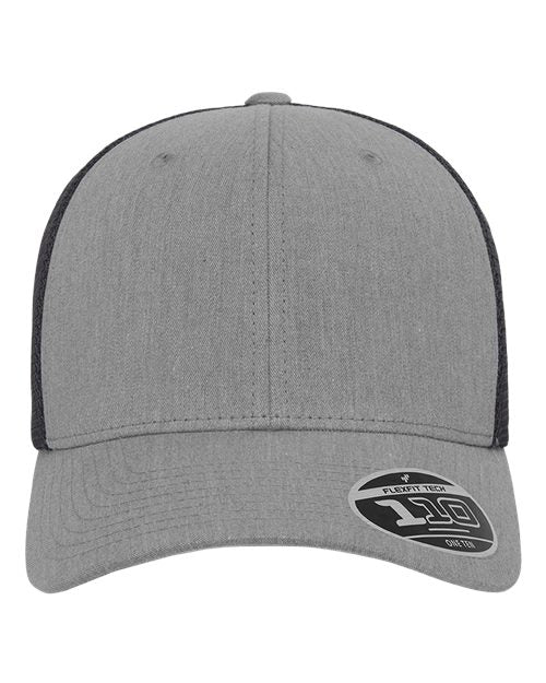 110® Mesh-Back Cap - 110M - Heather Grey/Black