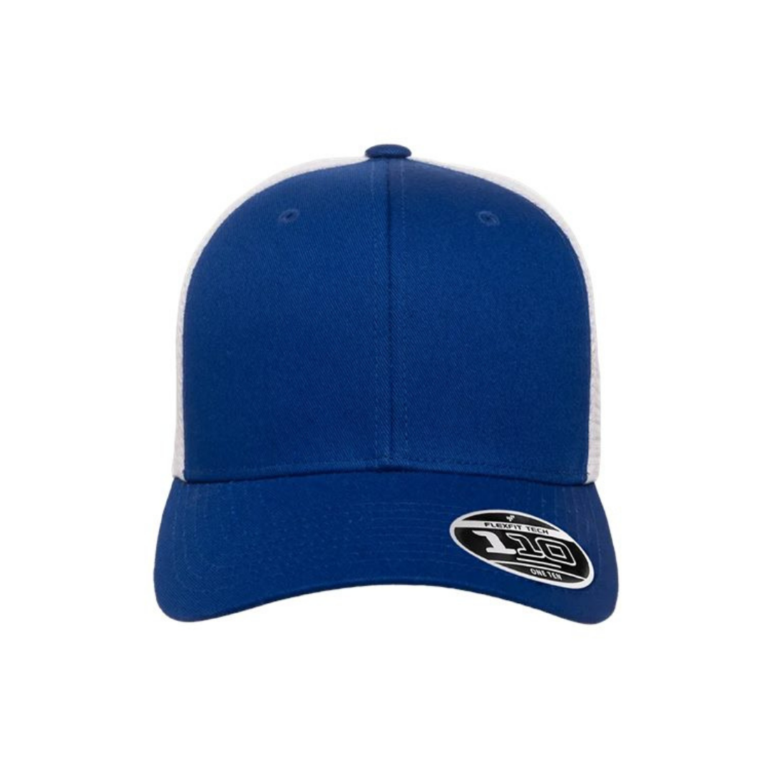 Flexfit 110M 110® Mesh-Back Cap - Royal/White