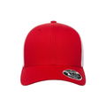 Flexfit 110M 110® Mesh-Back Cap - Red/White