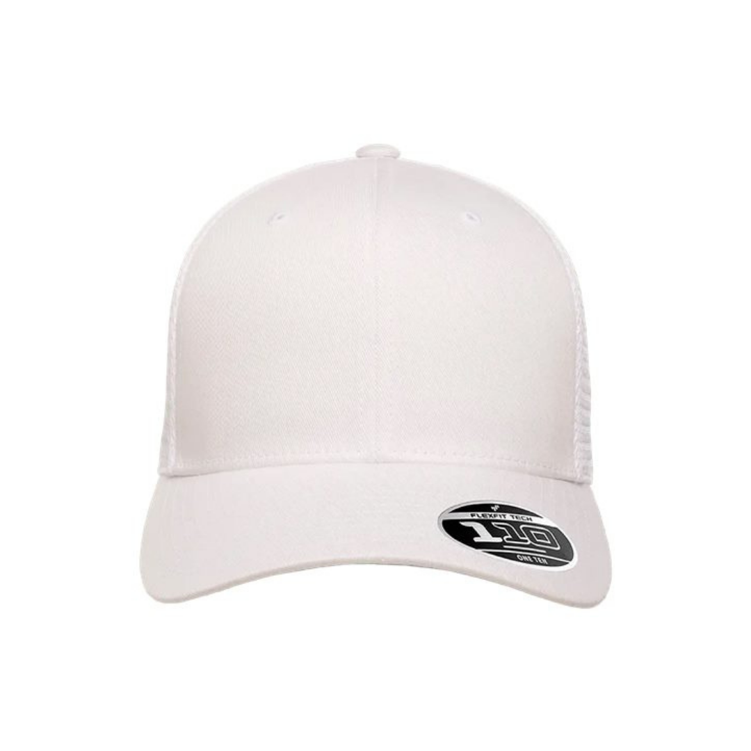 Flexfit 110M 110® Mesh-Back Cap - White