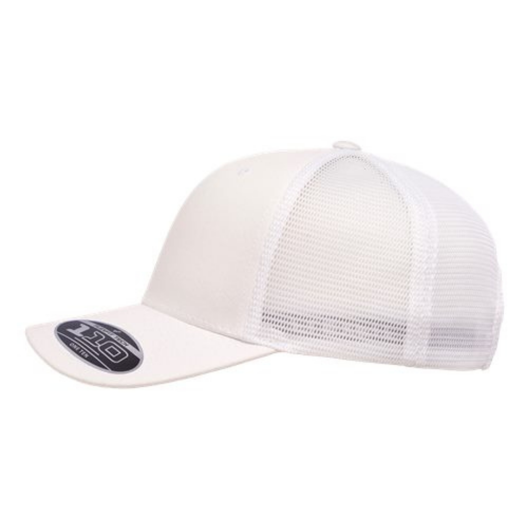 Flexfit 110M 110® Mesh-Back Cap - White