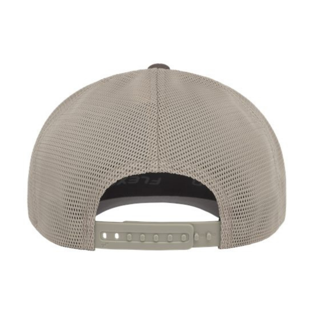 Flexfit 110M 110® Mesh-Back Cap - Brown/Khaki