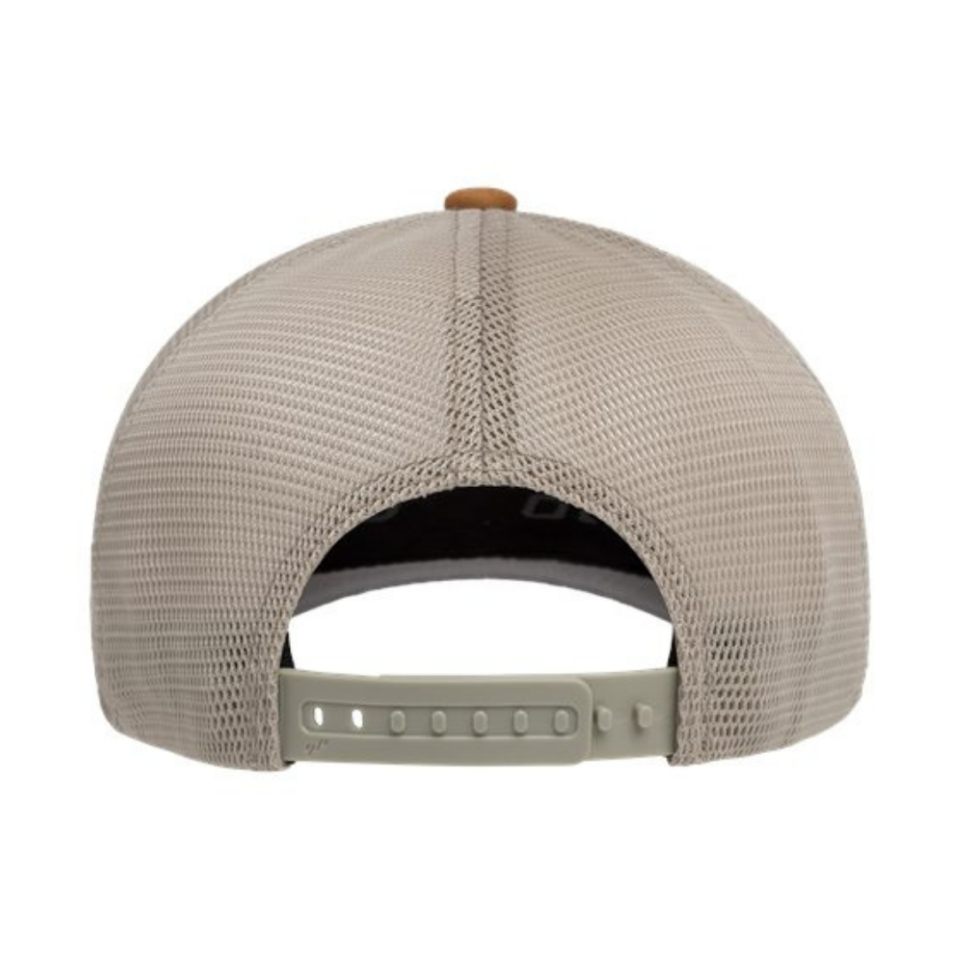 Flexfit 110M 110® Mesh-Back Cap - Caramel/Khaki