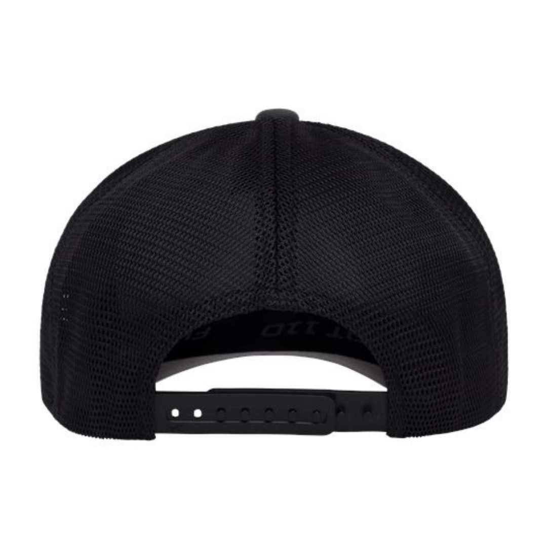 Flexfit 110M 110® Mesh-Back Cap - Charocal Black