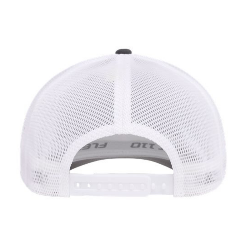Flexfit 110M 110® Mesh-Back Cap - Charcoal/White