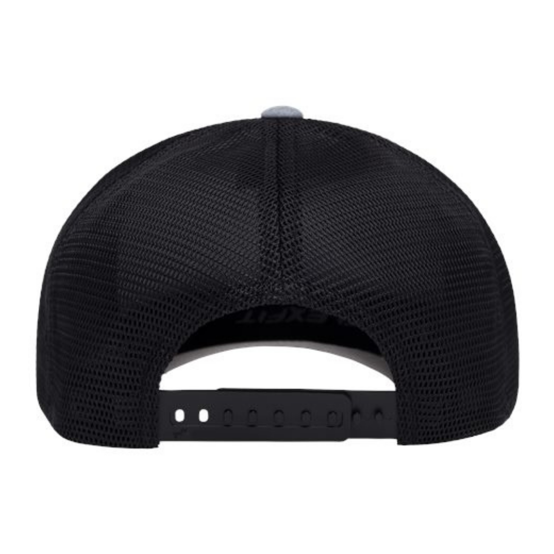 Flexfit 110M 110® Mesh-Back Cap - Heather Grey/Black