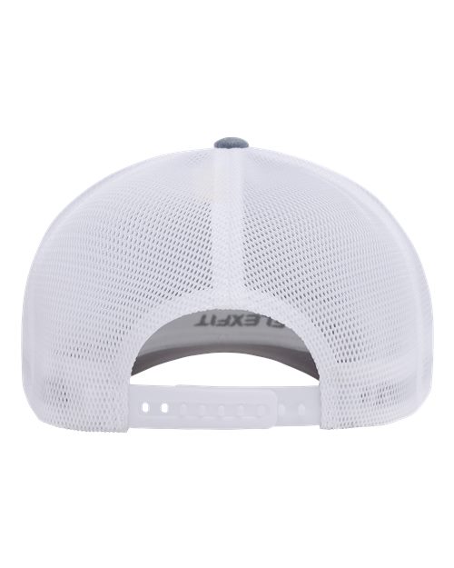 110® Mesh-Back Cap - 110M - Heather Grey/White