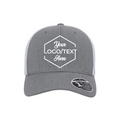 Flexfit 110M 110® Mesh-Back Cap - Heather Gray/White