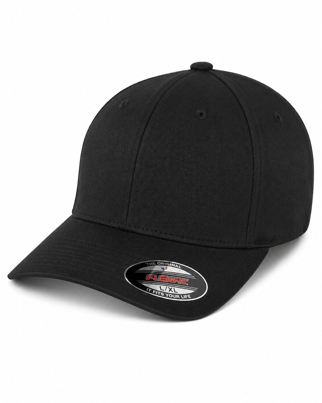Cotton Blend Cap - 6277 - Black