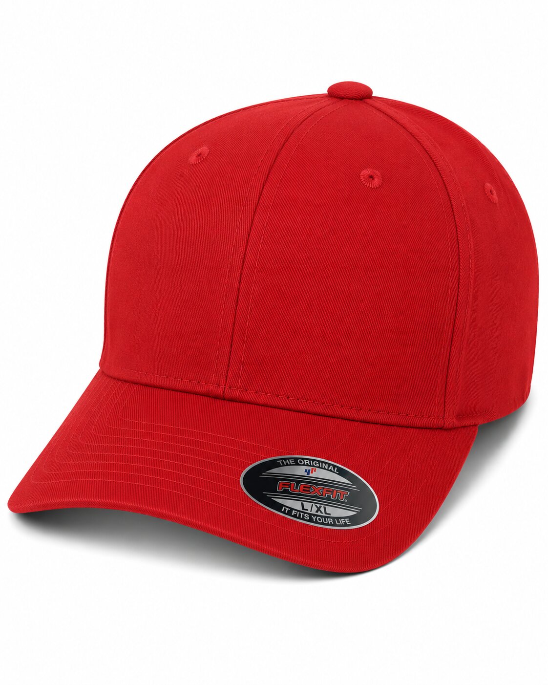 Cotton Blend Cap - 6277 - Red