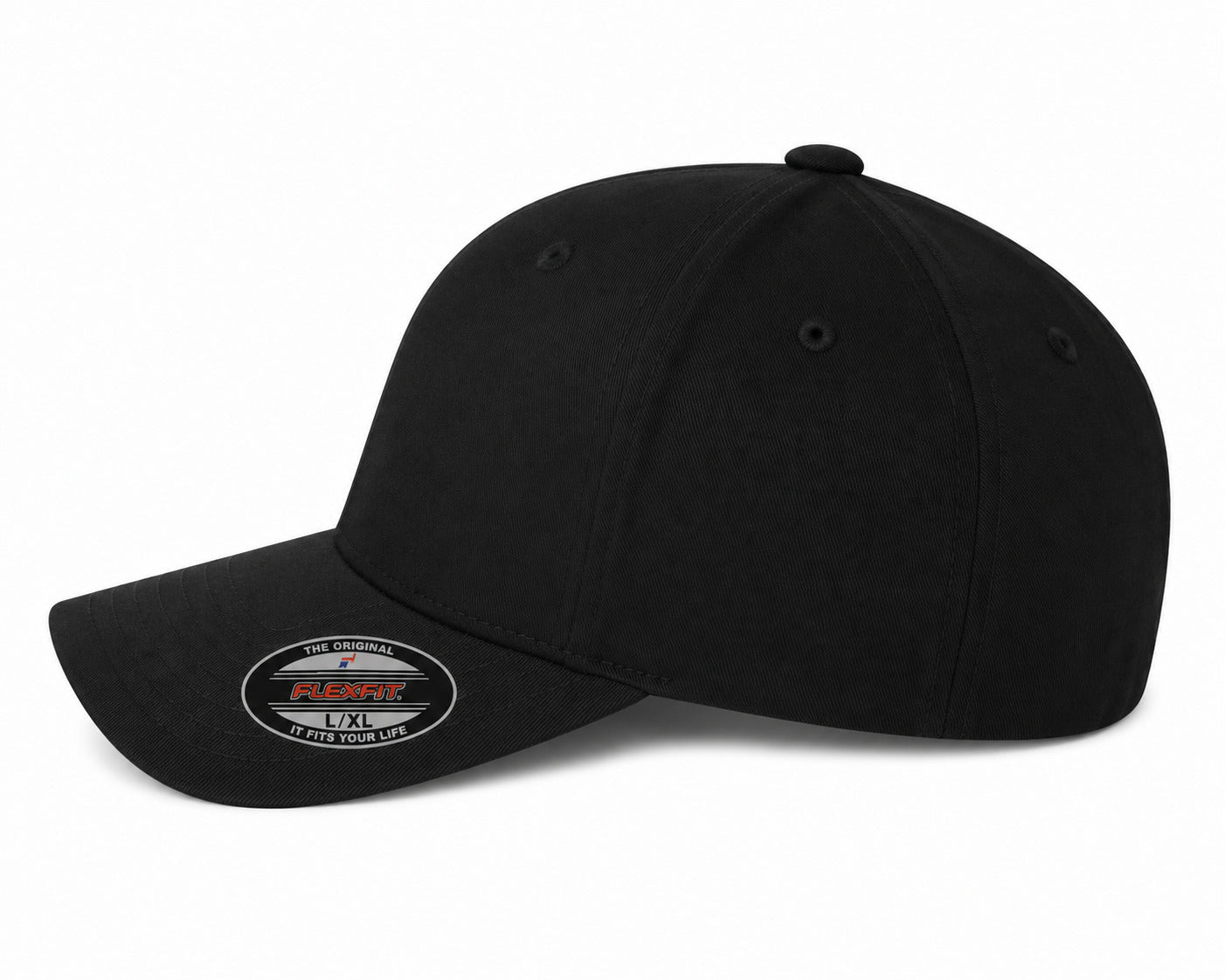 Cotton Blend Cap - 6277 - Black