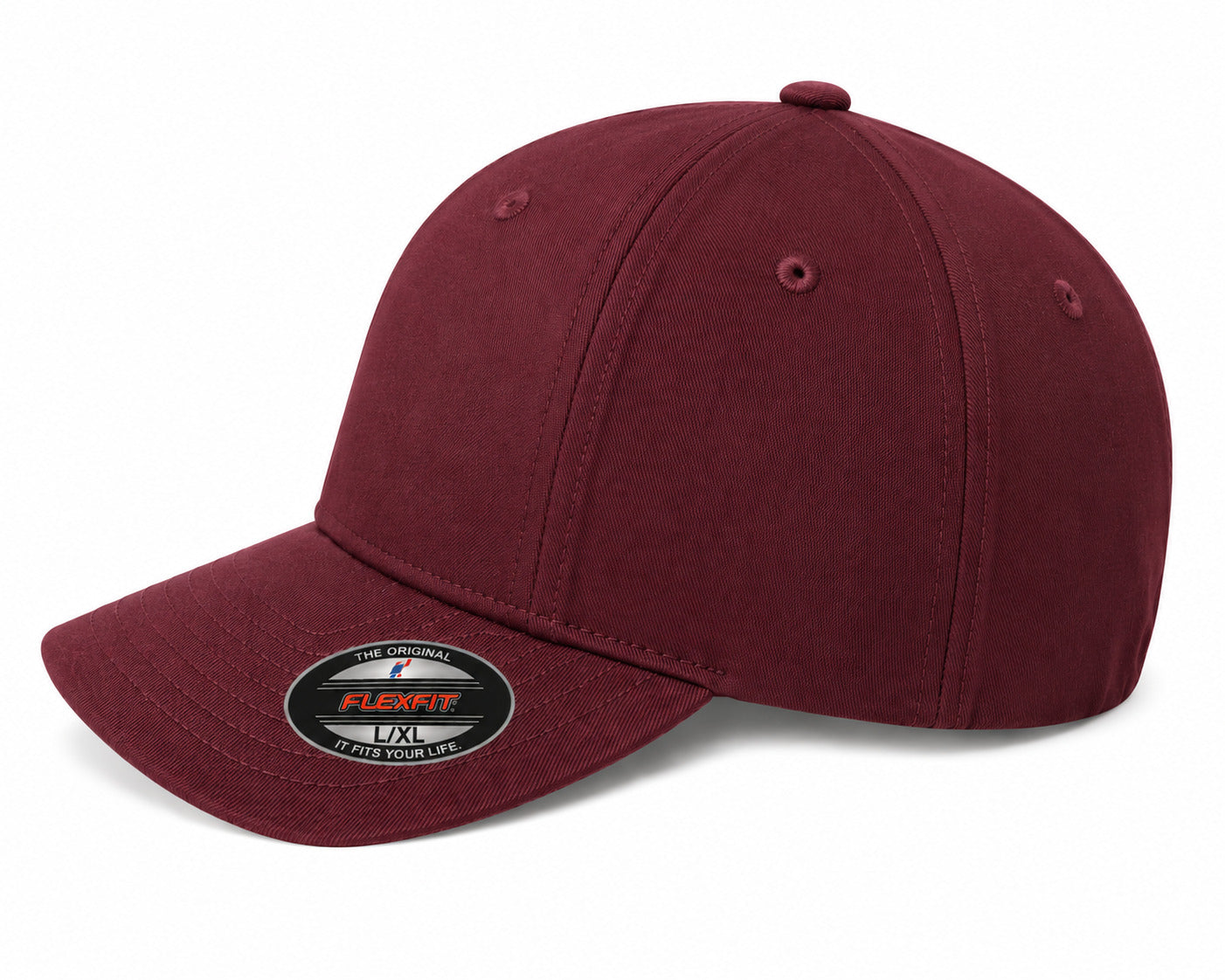 Cotton Blend Cap - 6277 - Maroon