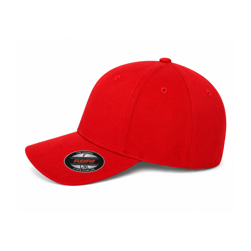 Flexfit 6277 Cotton Blend Cap - Red