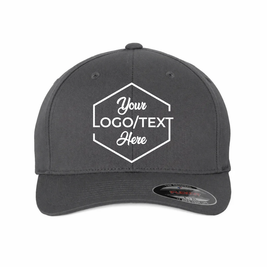 Flexfit 6277 Cotton Blend Cap - Dark Gray