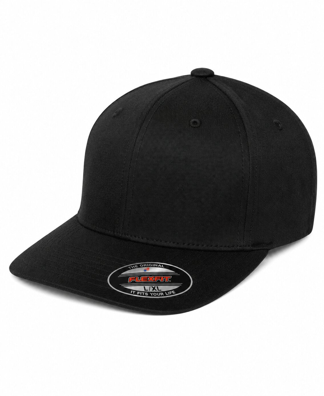 Pro-Baseball On Field Cap - 6297F - Black
