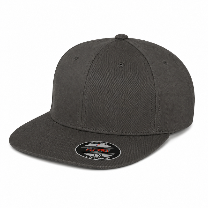 Flexfit 6297F Pro-Baseball On Field Cap - Dark Gray