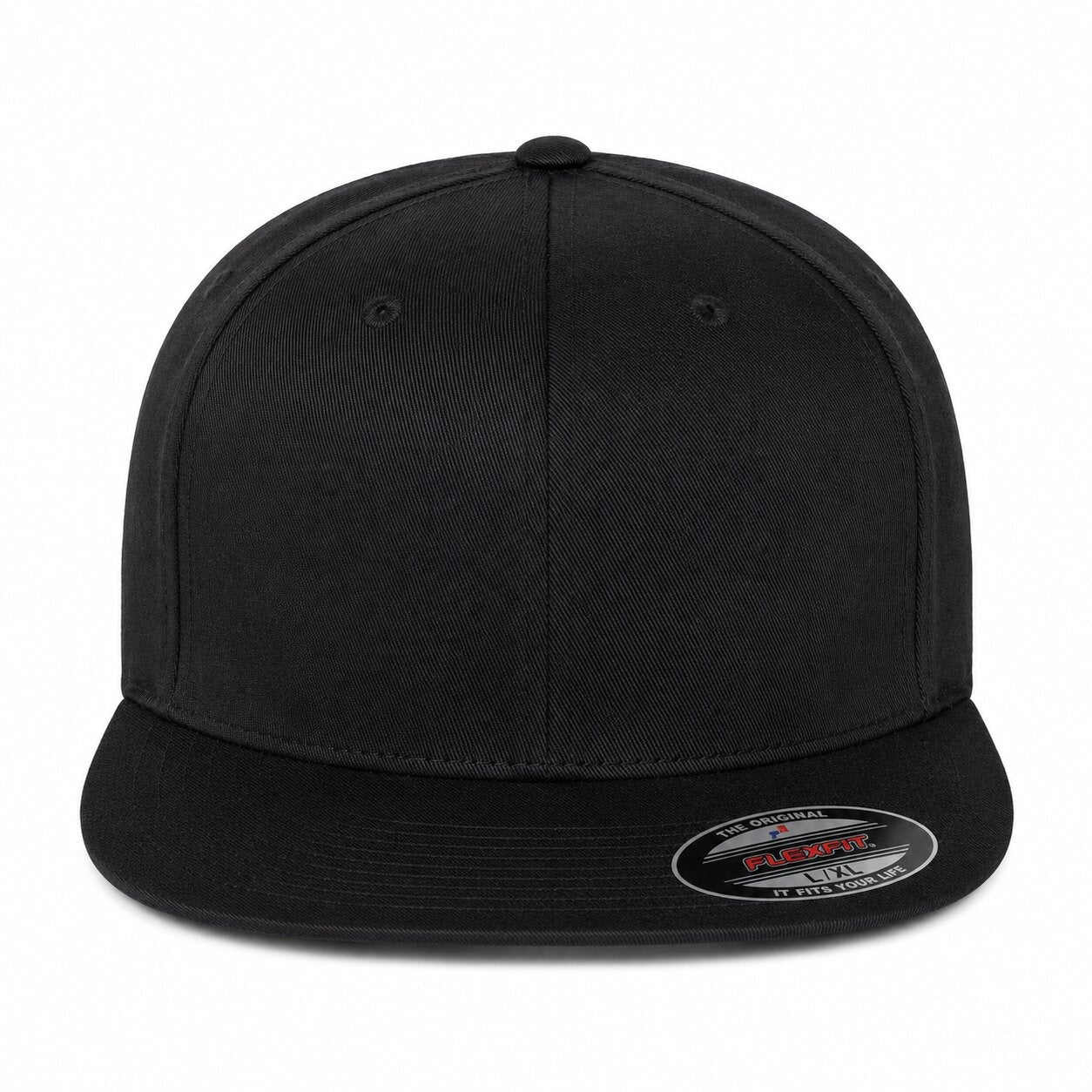 Pro-Baseball On Field Cap - 6297F - Black