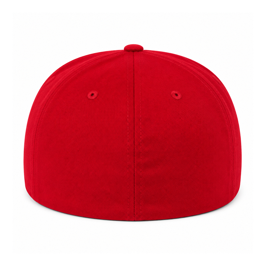 Flexfit 6297F Pro-Baseball On Field Cap - Red