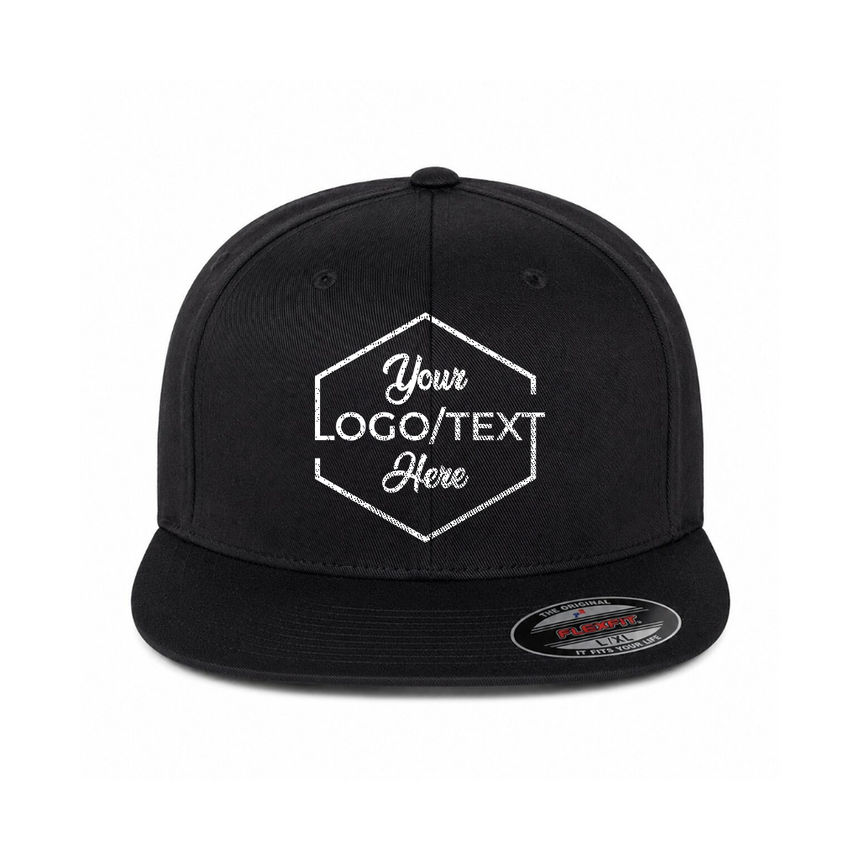 Flexfit 6297F Pro-Baseball On Field Cap - Black