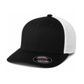 Flexfit 6511 Trucker Cap - Black/White