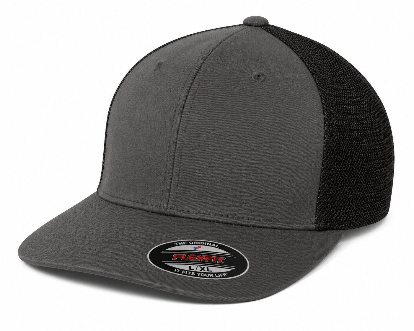 Trucker Cap - 6511 - Charcoal/Black