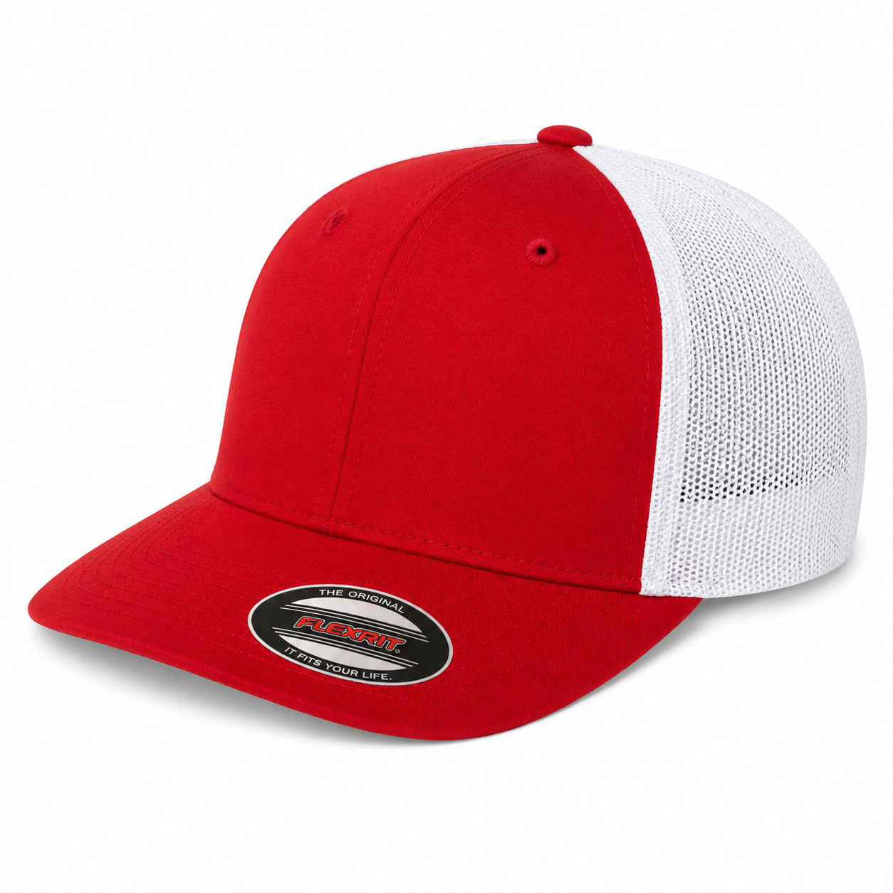 Trucker Cap - 6511 - Red/White