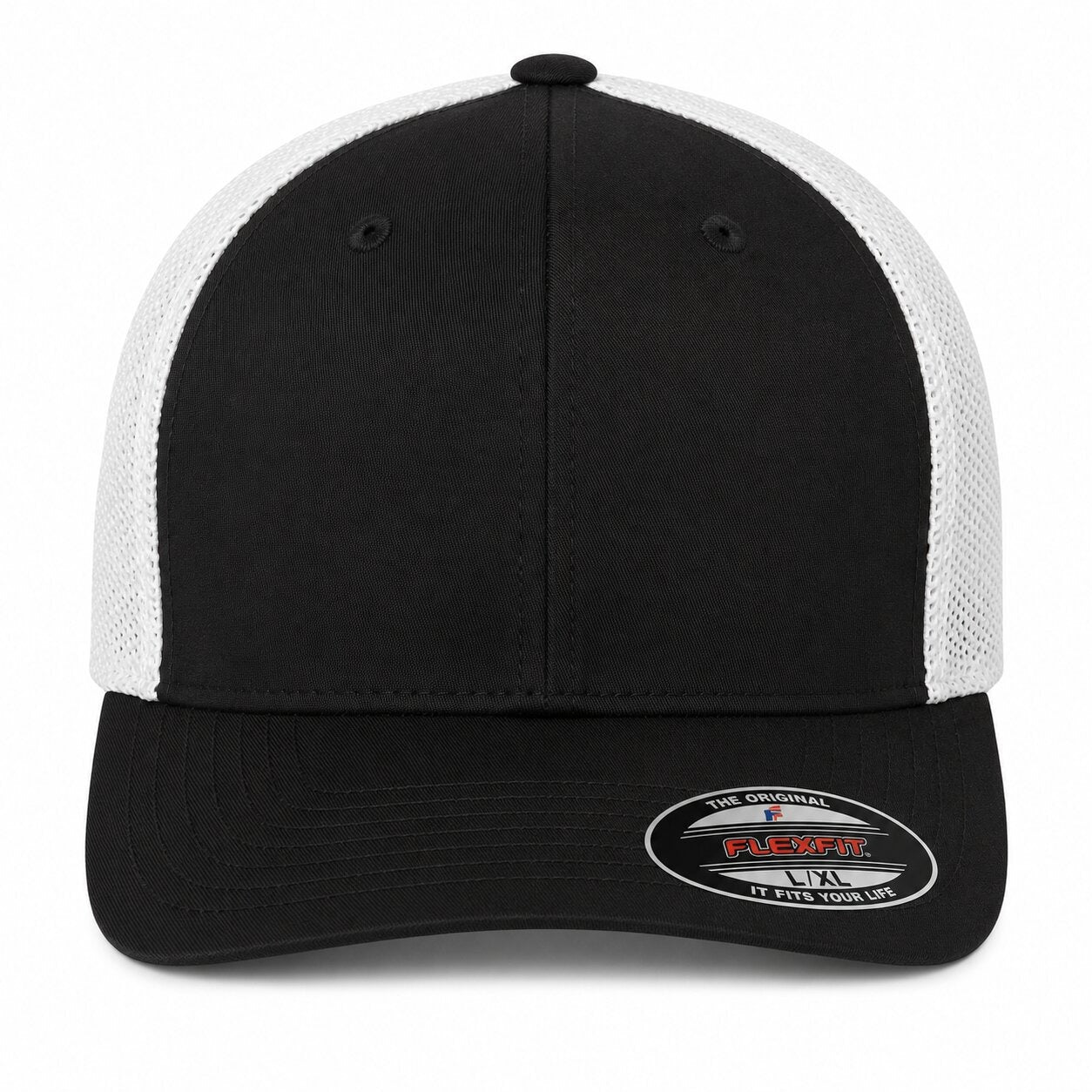 Trucker Cap - 6511 - Black/White