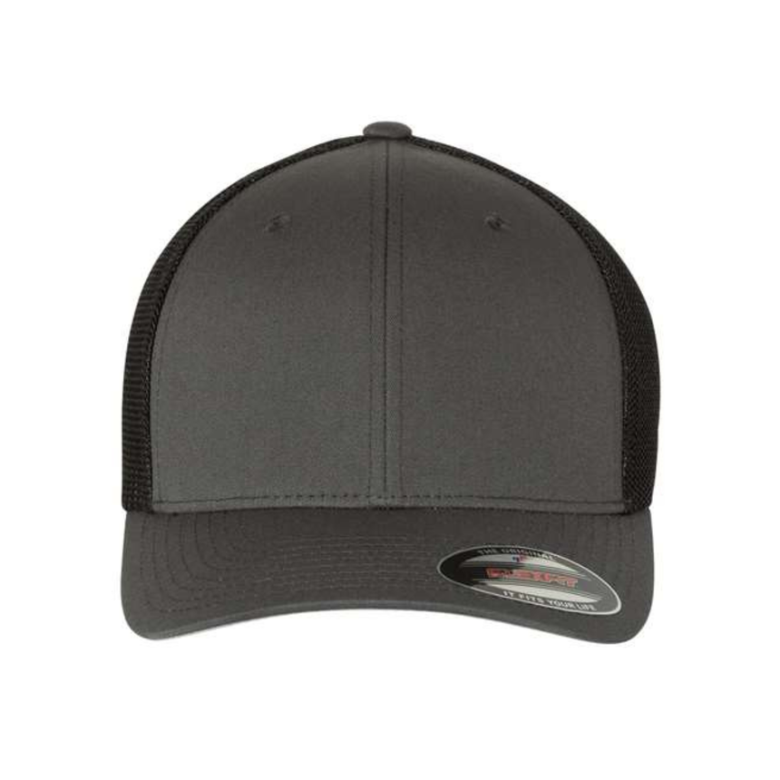 Flexfit 6511 Trucker Cap - Charcoal Black