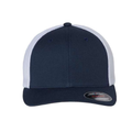 Flexfit 6511 Trucker Cap - Navy/White