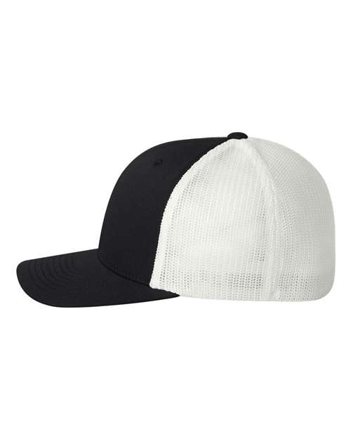 Trucker Cap - 6511 - Black/White