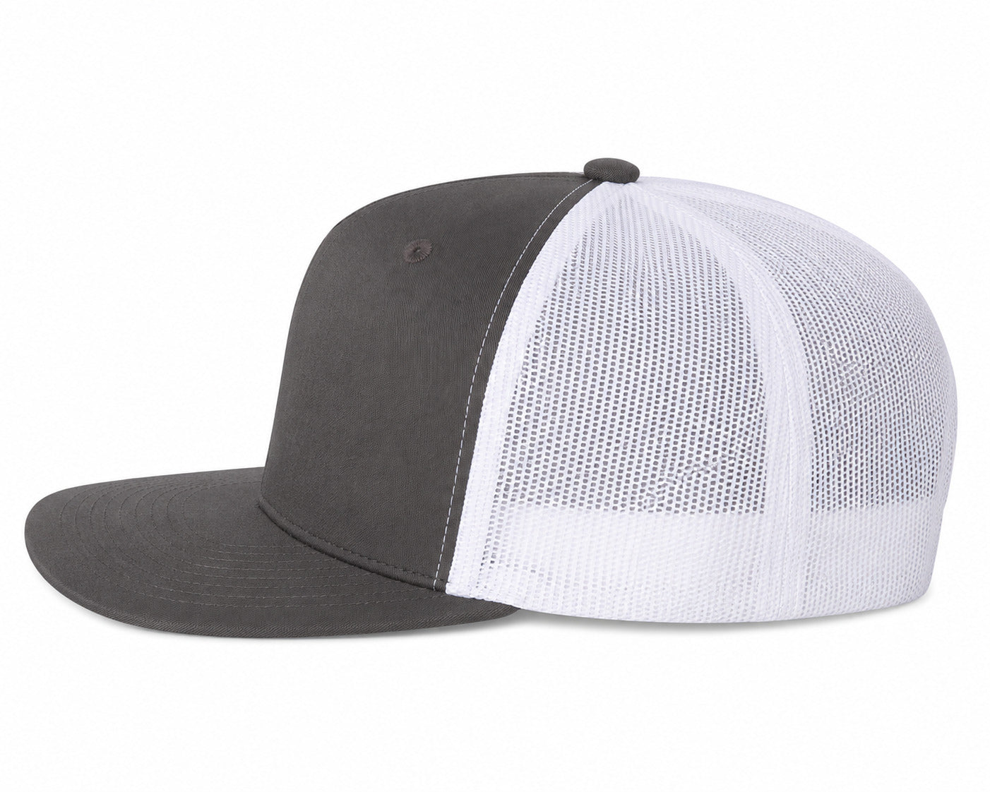 Trucker Cap - 6511 - Charcoal/White