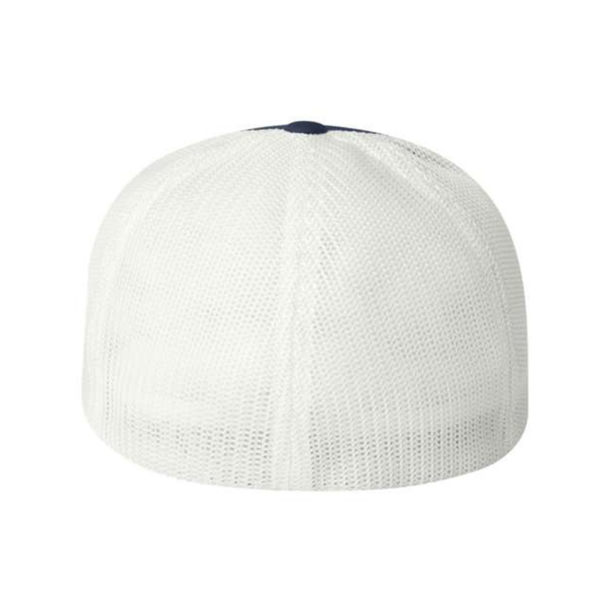 Flexfit 6511 Trucker Cap - Navy/White