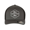 Flexfit 6511 Trucker Cap - Charcoal Black