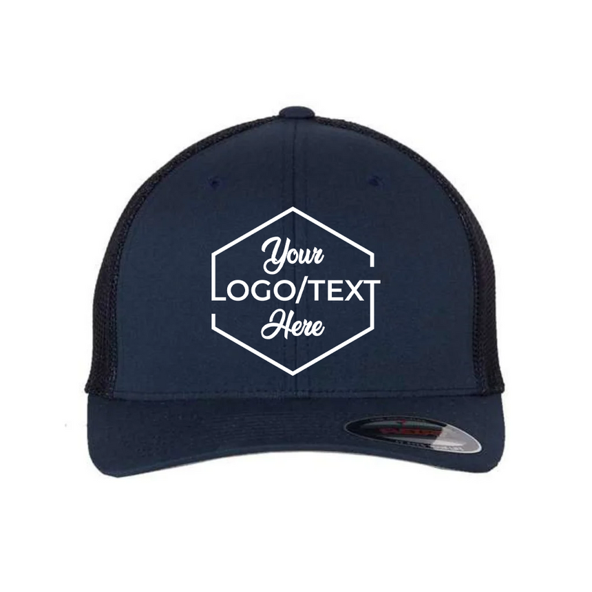 Flexfit 6511 Trucker Cap - Navy