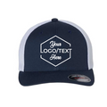 Flexfit 6511 Trucker Cap - Navy/White