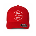 Flexfit 6511 Trucker Cap - Red