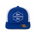 Flexfit 6511 Trucker Cap - Royal Blue/White