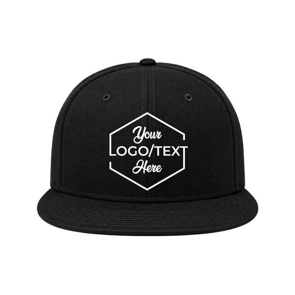 New Era NE4020 Hat Cap - Flag Black