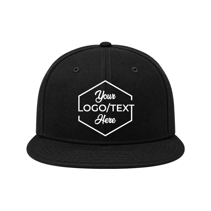 New Era NE4020 Hat Cap - Flag Black