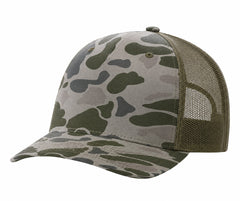 Marsh Duck Camo/Loden / OSFA / Embroidery