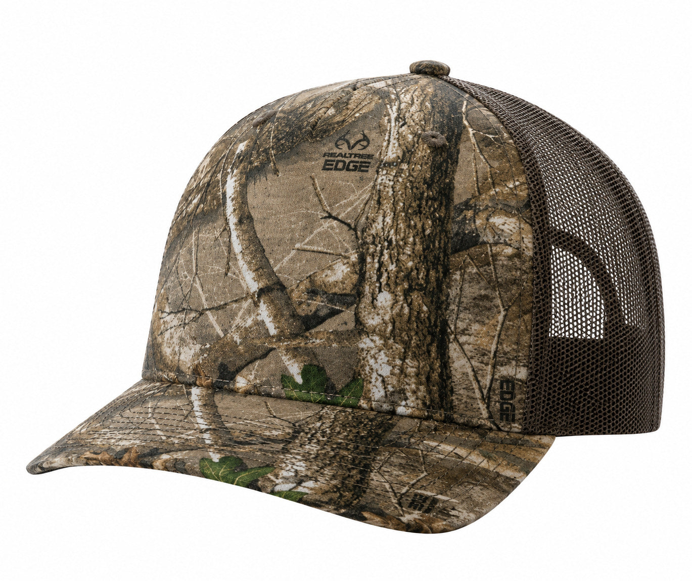 112-PFP - Trucker Snapback - Realtree Edge/Brown